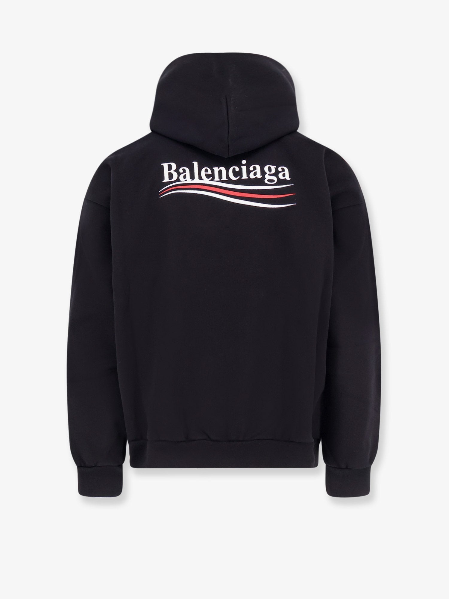 Balenciaga Cotton Sweatshirt With Political Campaign Logo - 2