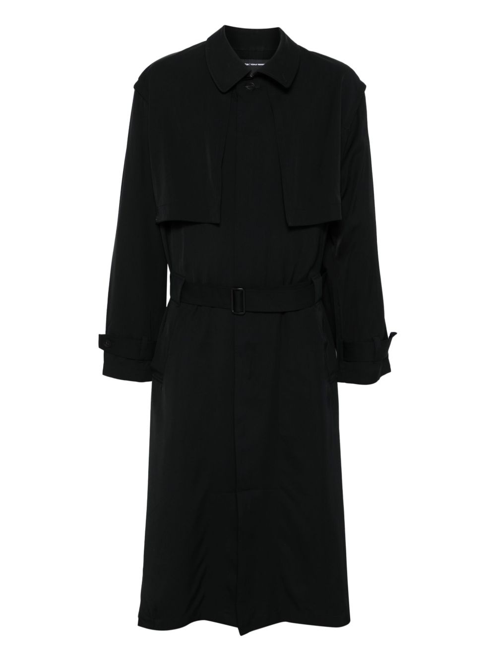 twill trench coat - 1