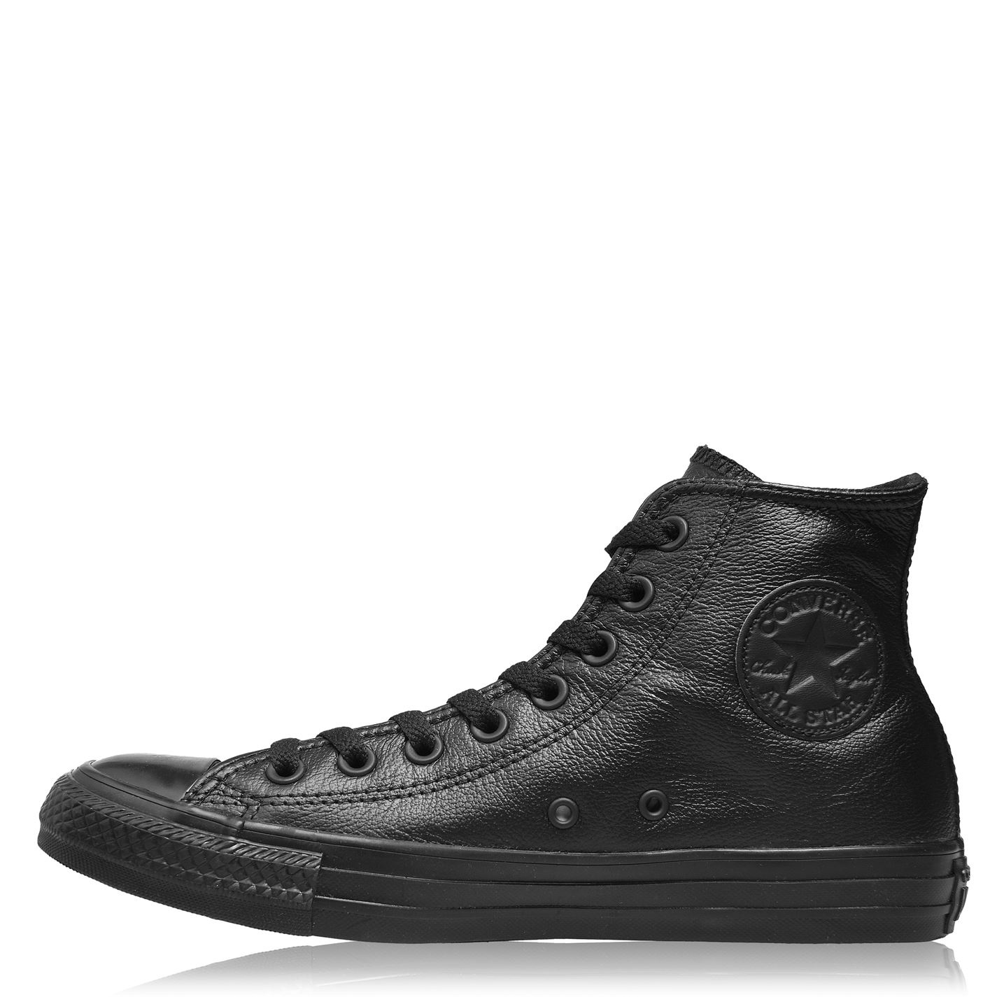 STAR MONO LEATHER TRAINERS - 2