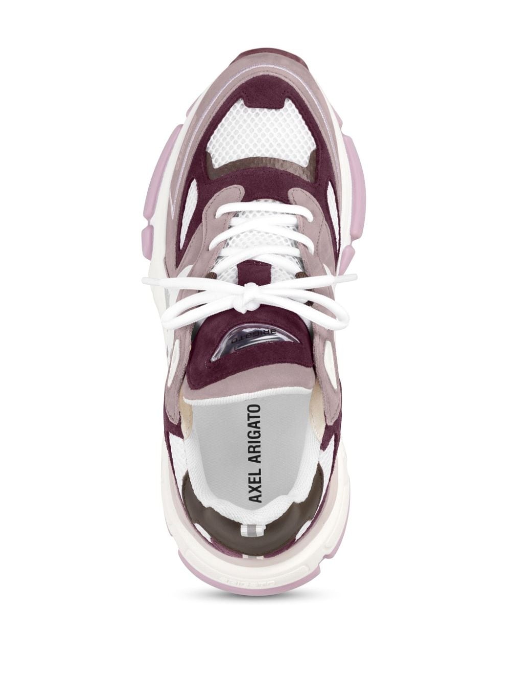 Sphere panelled sneakers - 4