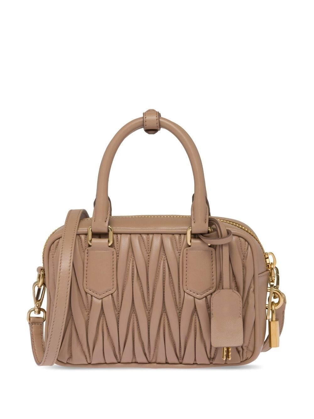 Matelassé nappa leather mini bag - 3