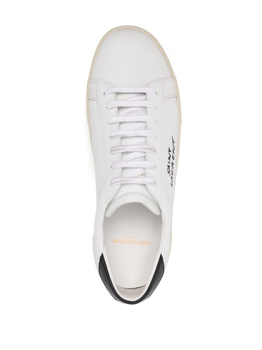 leather sneakers - 4