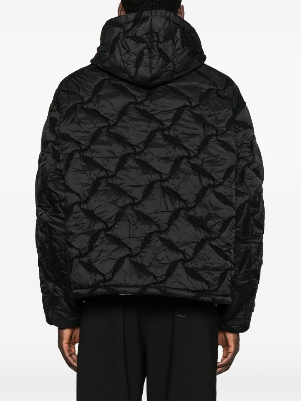 hooded bomber jacket - 4