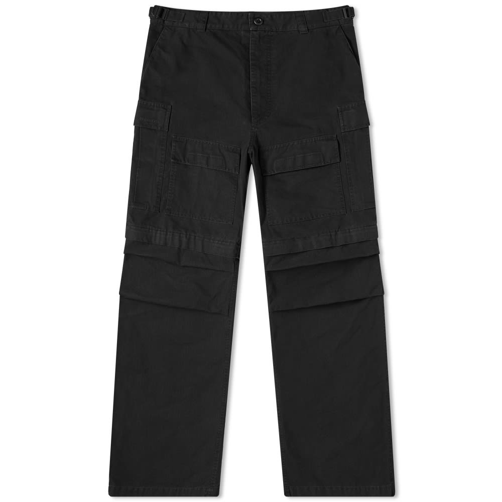 Balenciaga Zip Off Ripstop Cargo Pant - 1