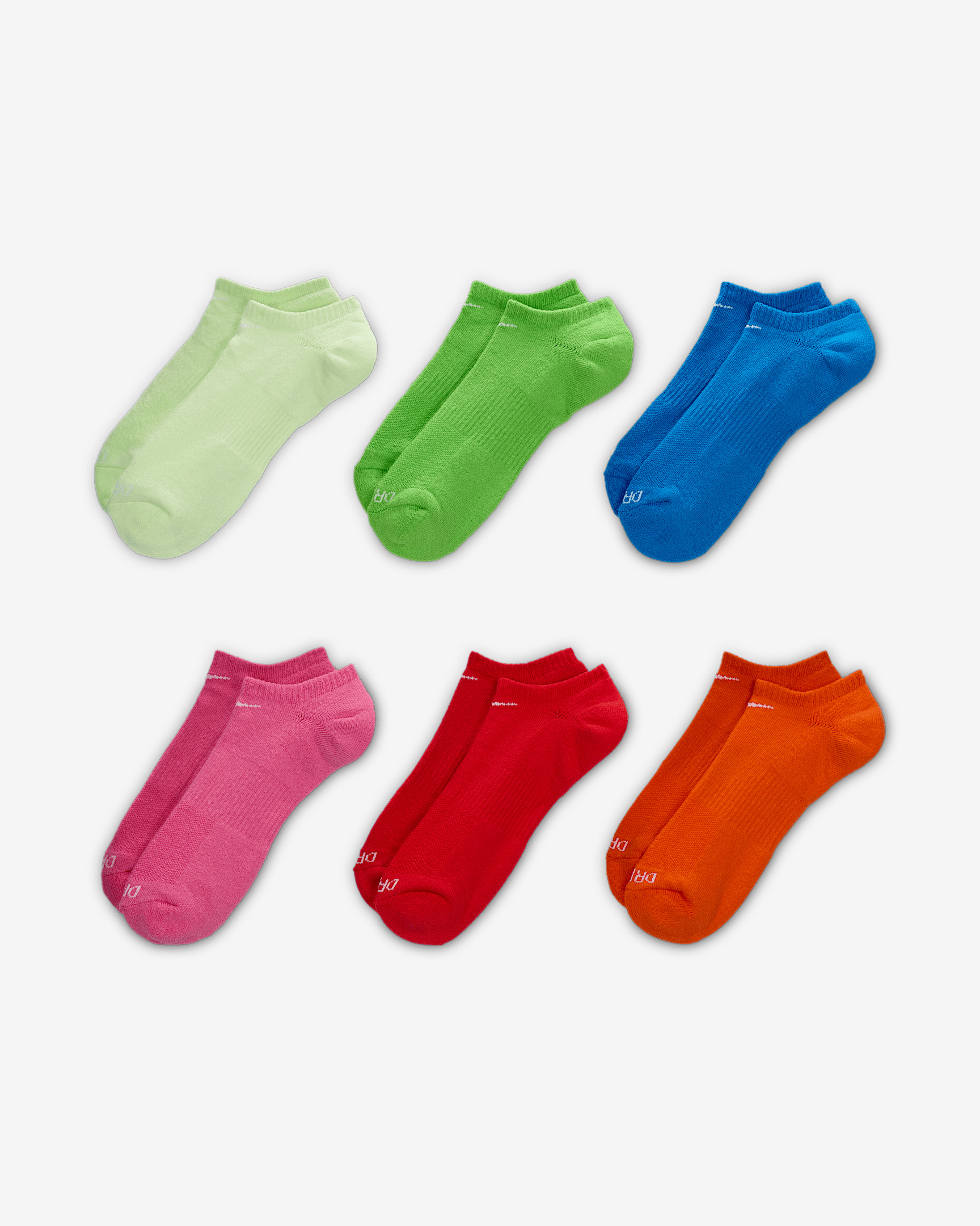 Nike Everyday Plus Cushioned Training No-Show Socks (6 Pairs) - 2