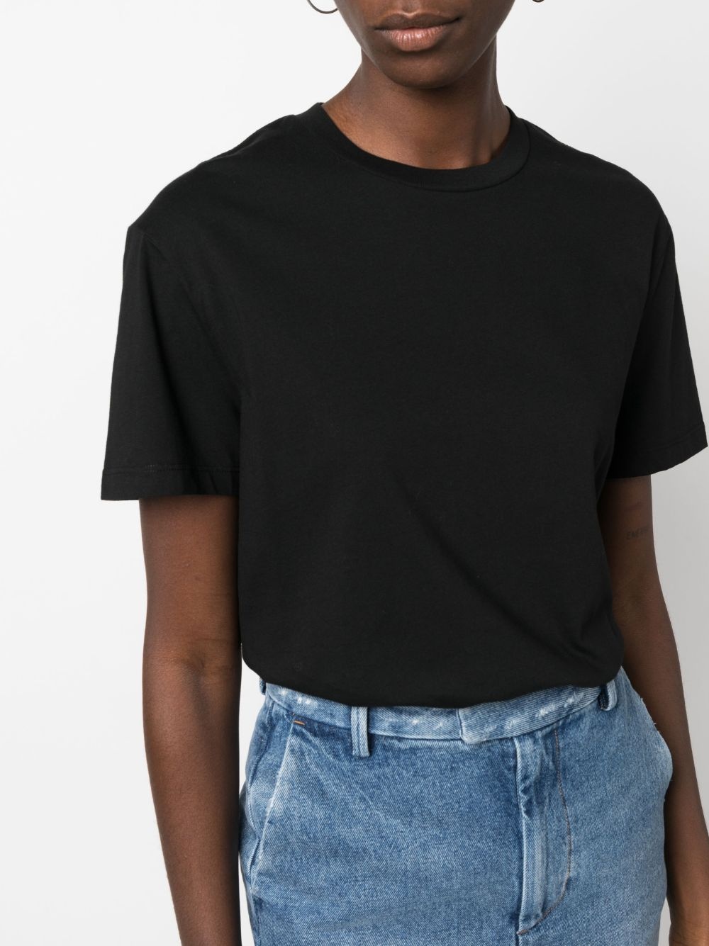 crew-neck cotton T-shirt - 5