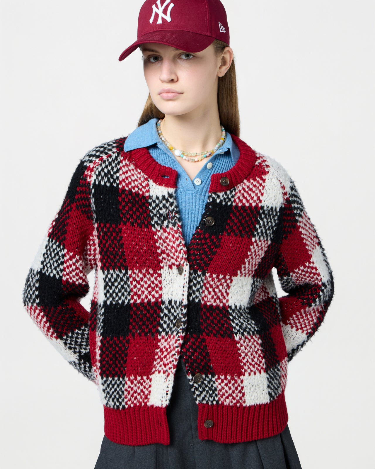 Buffalo Plaid Cardigan - 5