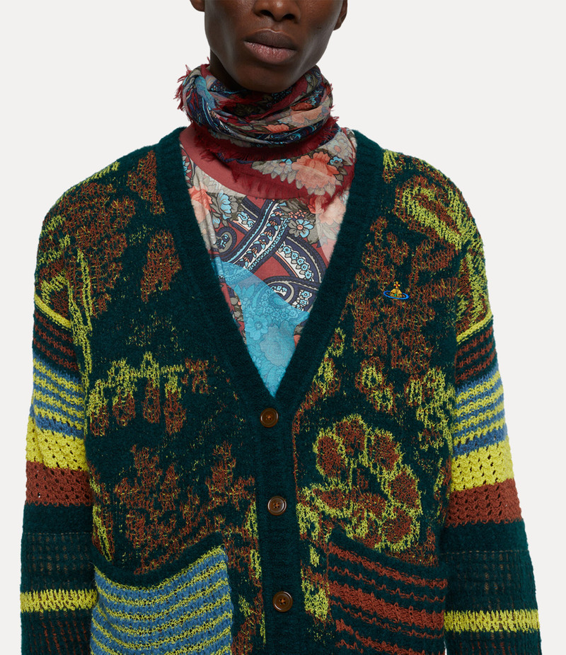 BLURRY OVERSIZED CARDIGAN 4