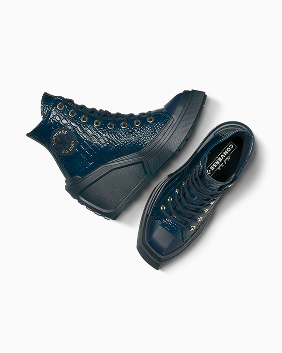 Chuck 70 De Luxe Wedge Platform Leather - 6