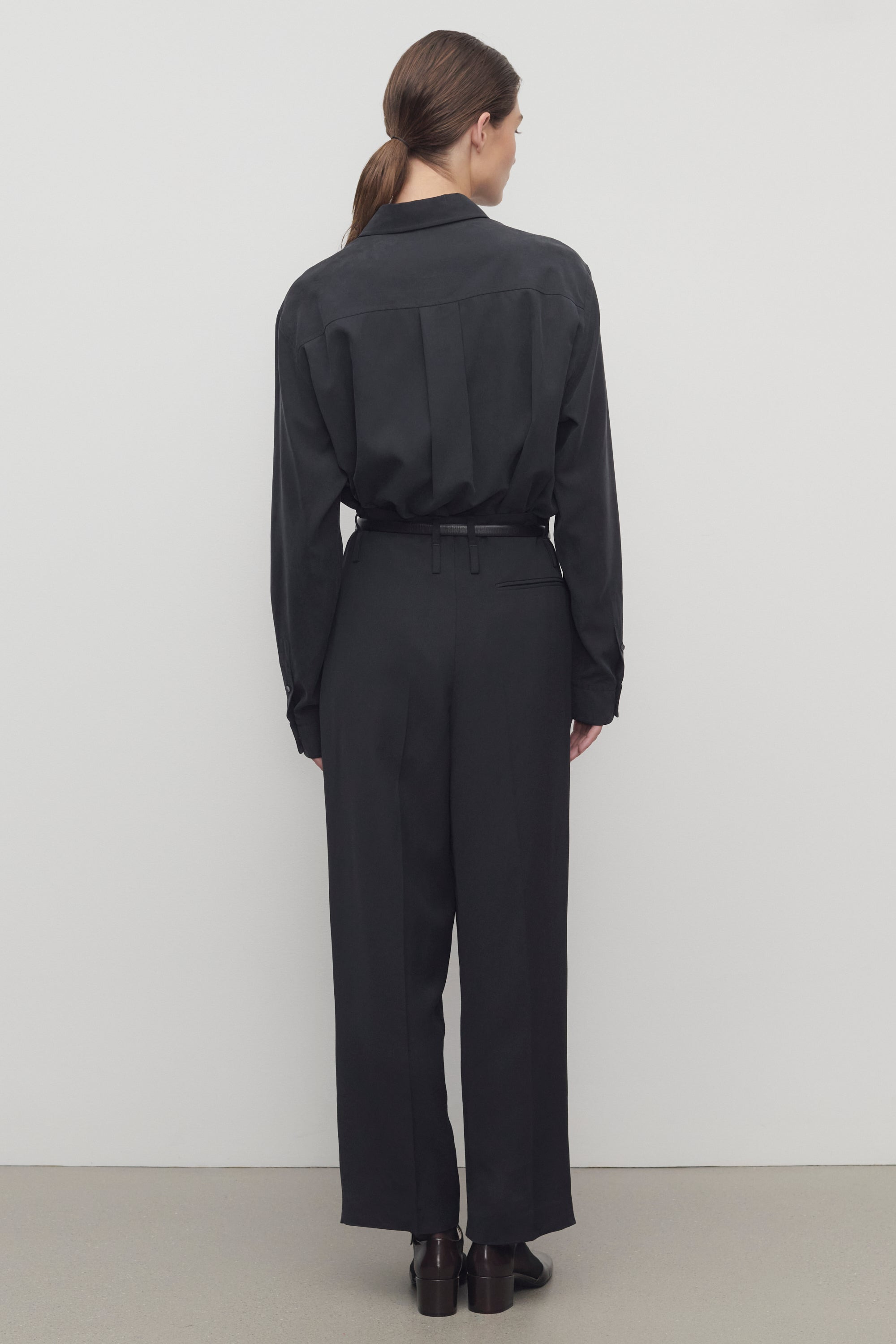Tamarind Pant in Viscose and Silk - 5