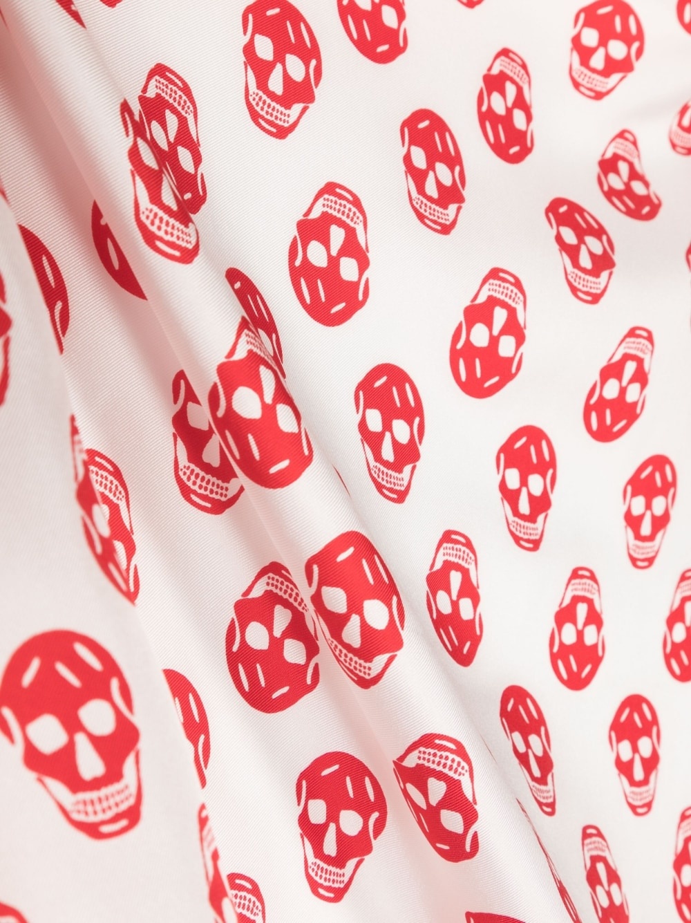 Biker Skull silk scarf - 3