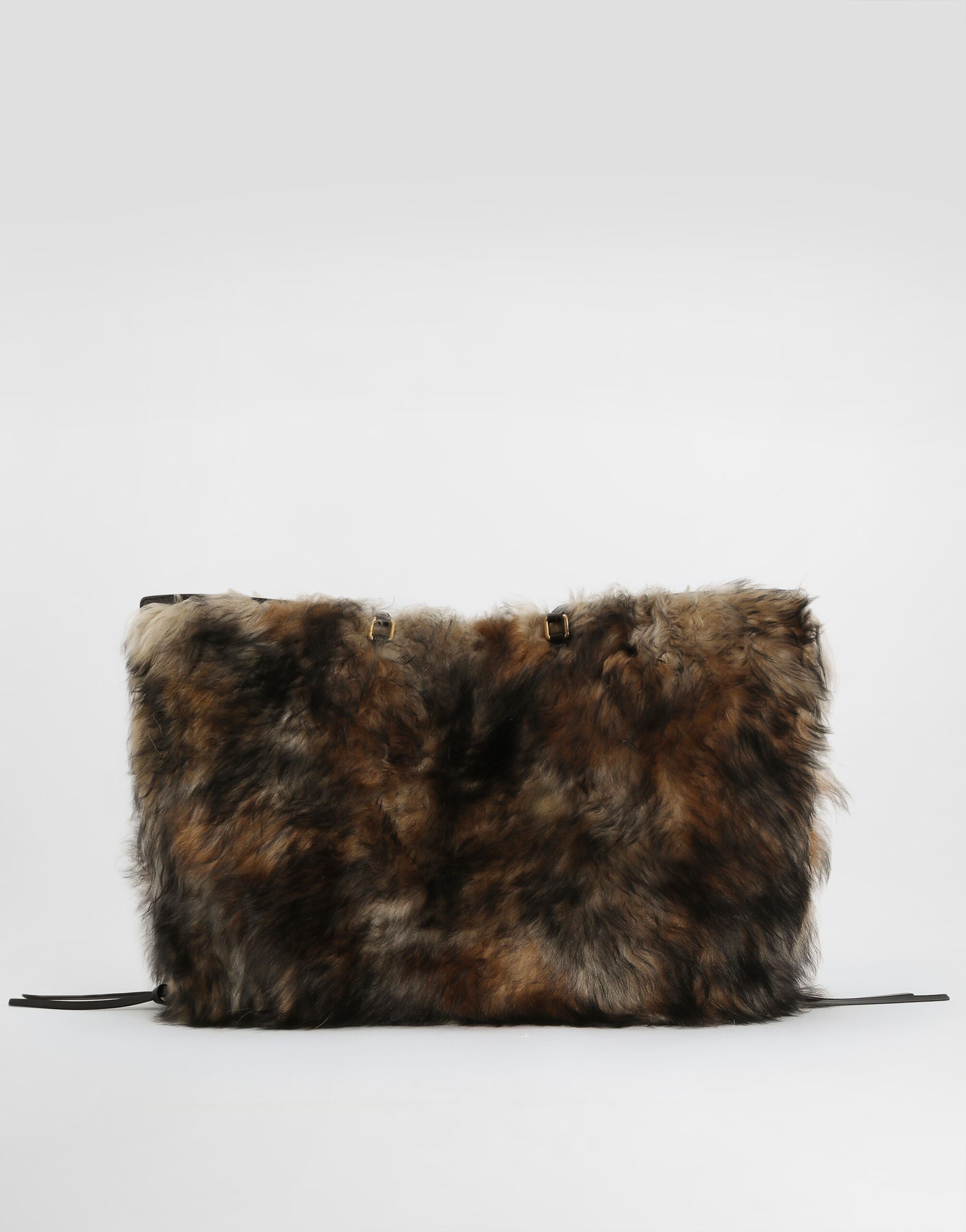 Atene shopping bag with fur - 4
