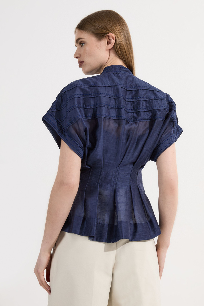 Archive Collection - Layered Detail Button Woven Shirt 5