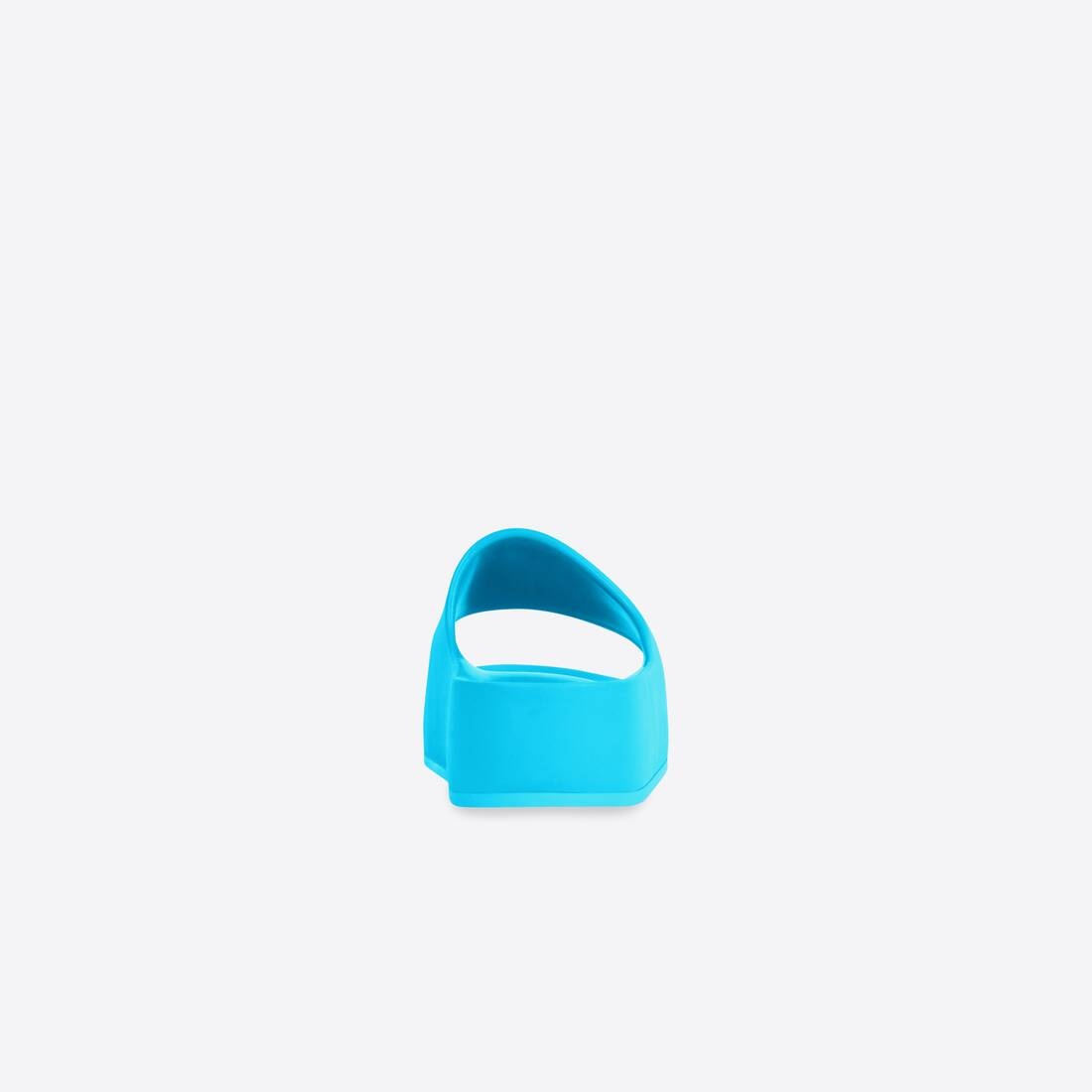 Women's Chunky Slide Sandal in Blue - 2