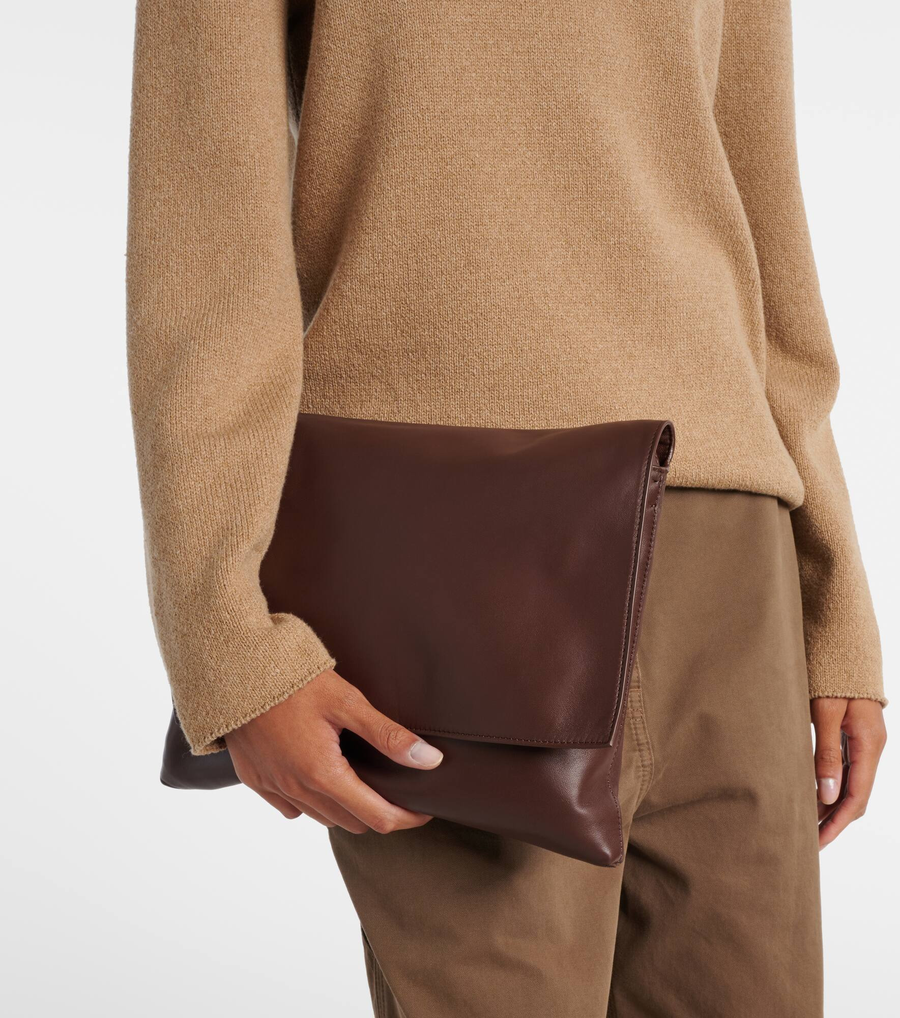 Nan leather shoulder bag - 7
