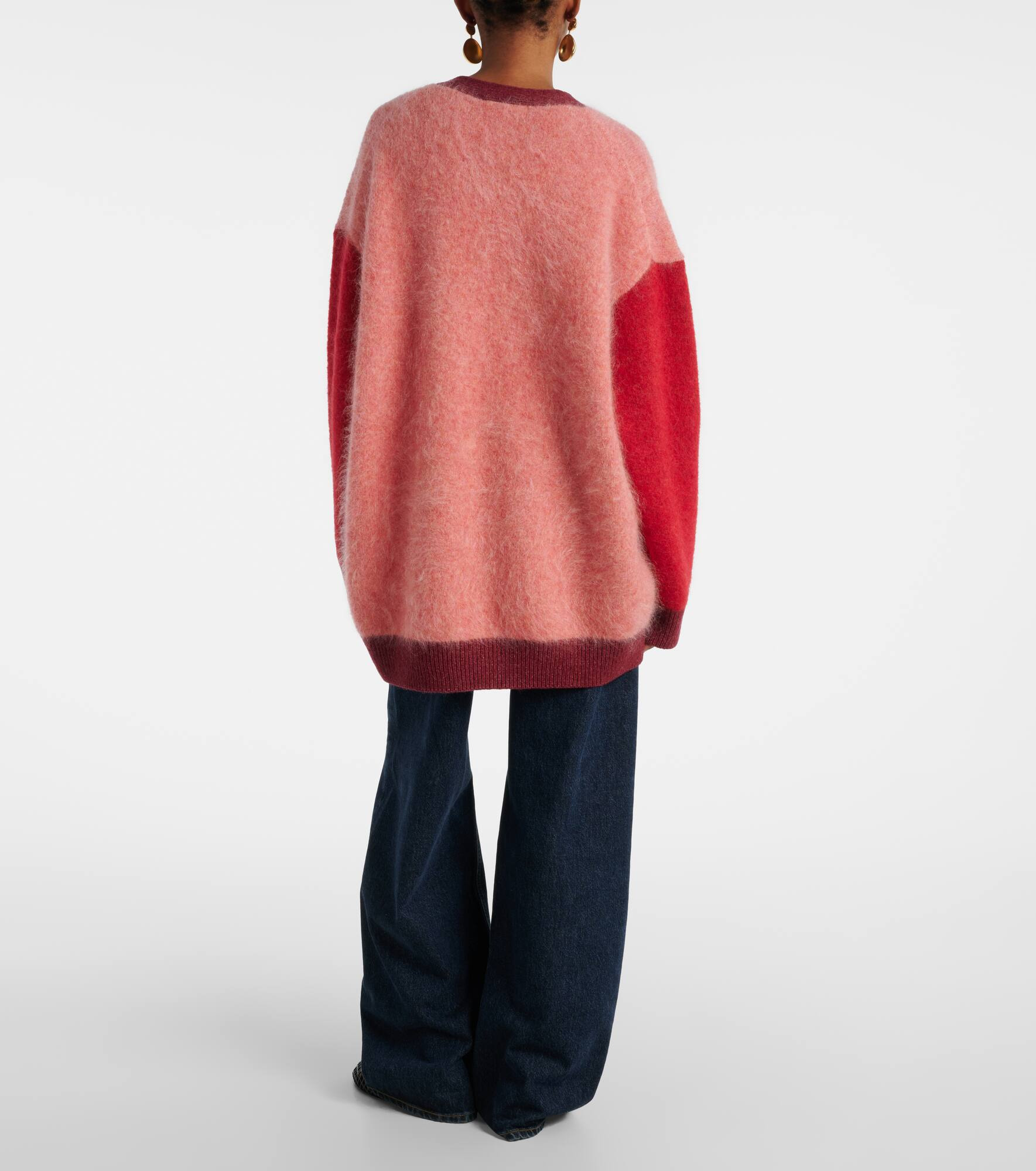 Court embroidered wool-blend cardigan - 3