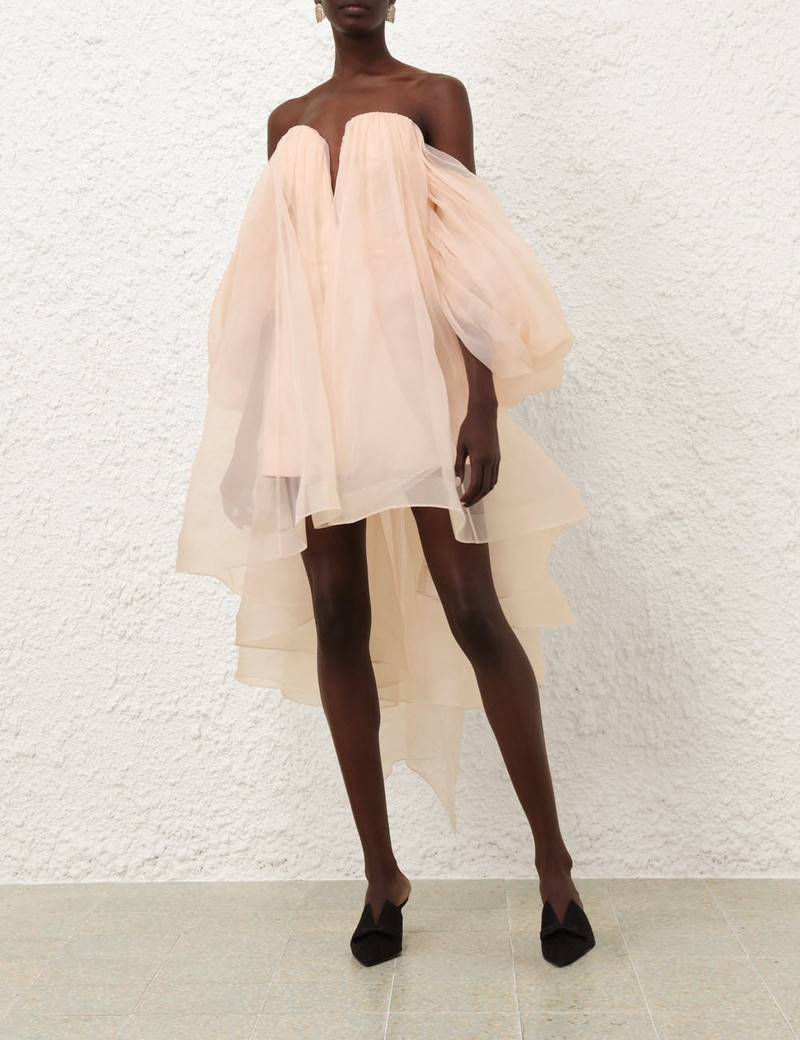 Zimmermann CRUSH STRAPLESS MINI DRESS outlook
