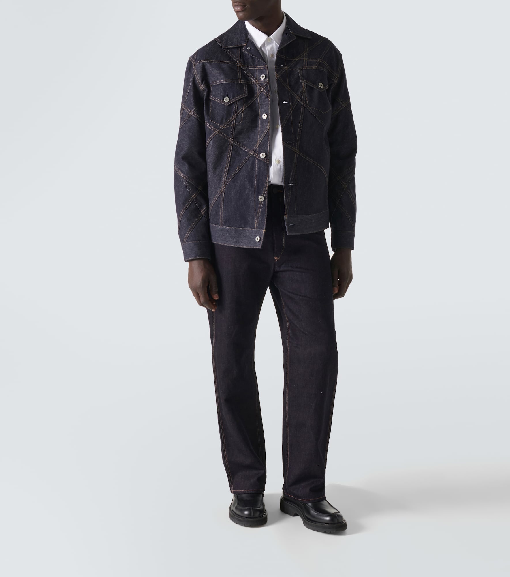 Embroidered denim jacket - 2