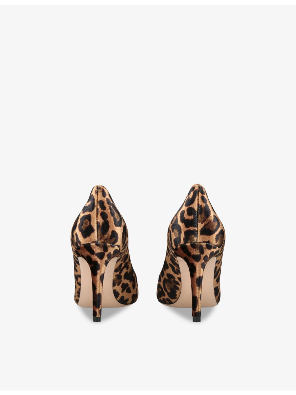 Gianvito 85 leopard suede heeled courts - 4