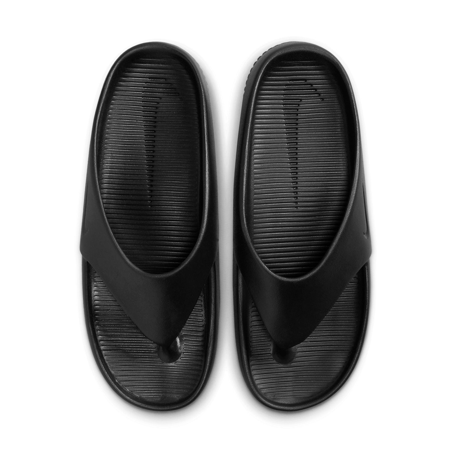(WMNS) Nike Calm Slide 'Triple Black' FD4115-001 - 2