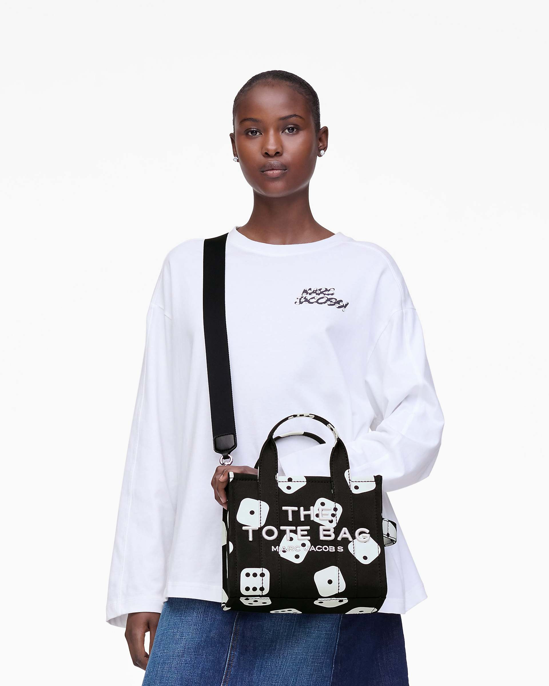 DERRICK ADAMS X MARC JACOBS CANVAS SMALL TOTE BAG - 2