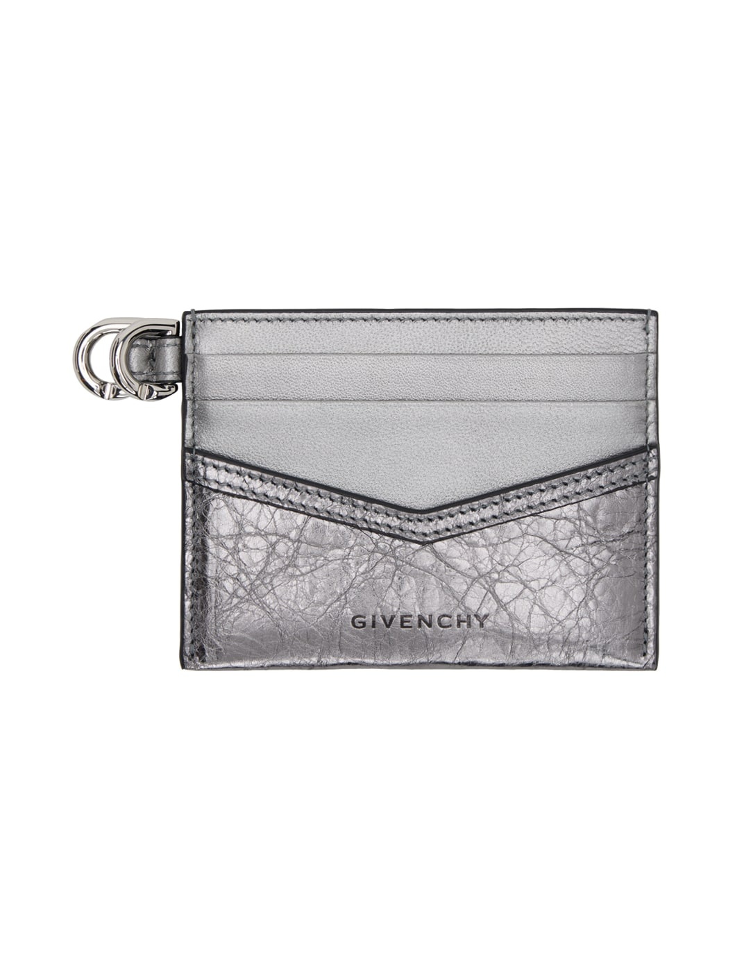 Silver Voyou Card Holder - 1