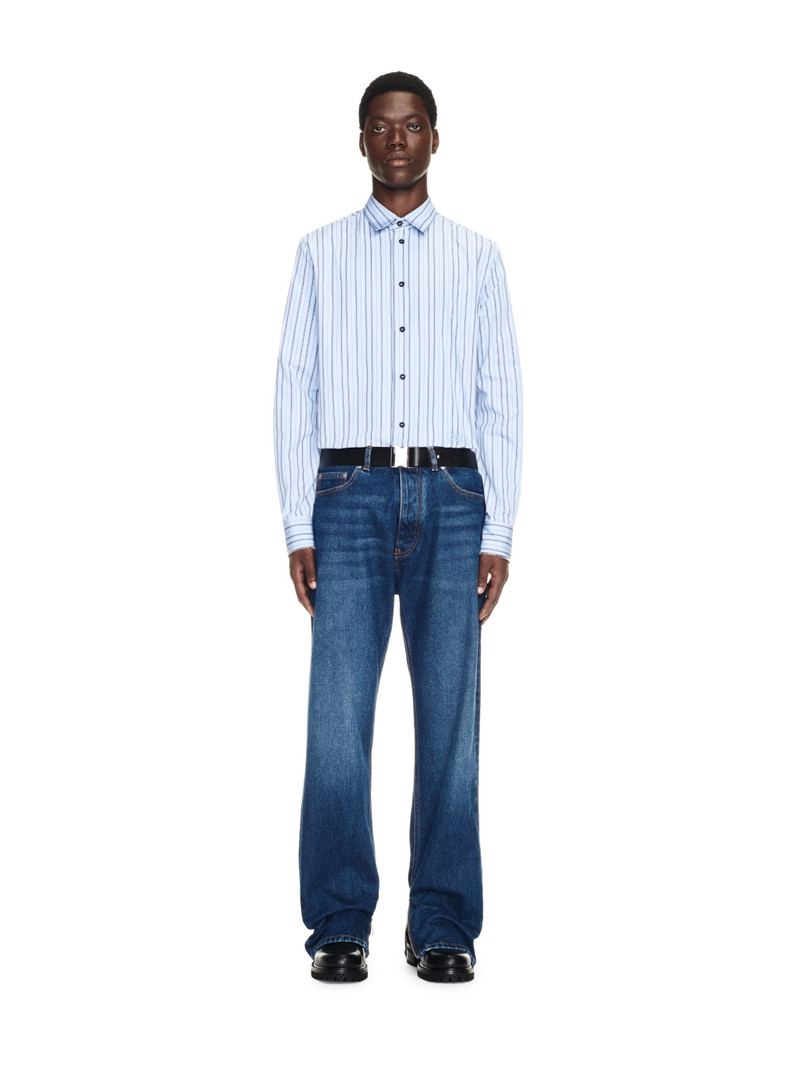Off-White Ow Emb Popl Zip Round Shirt outlook