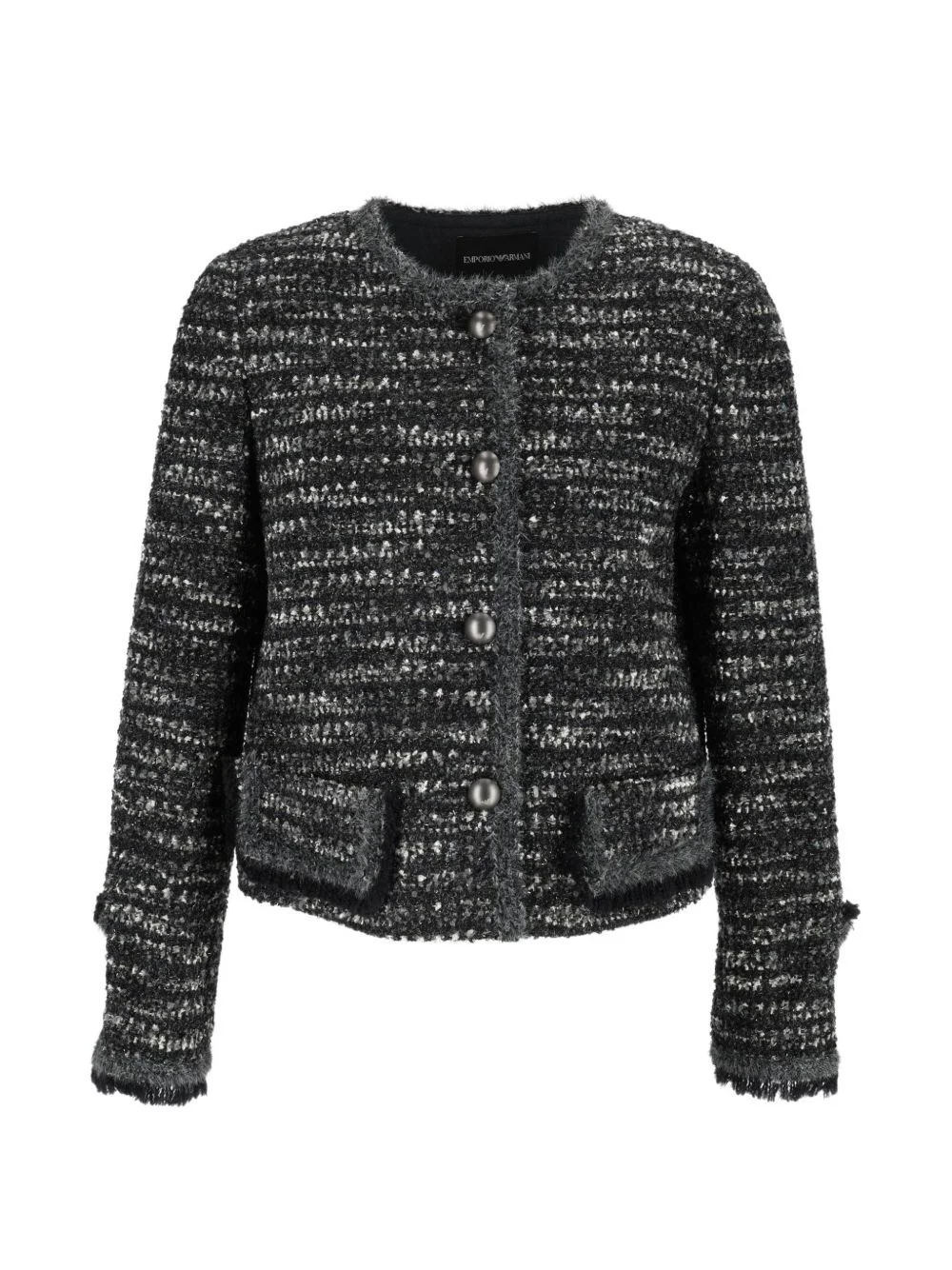 Tweed blazer jacket - 1