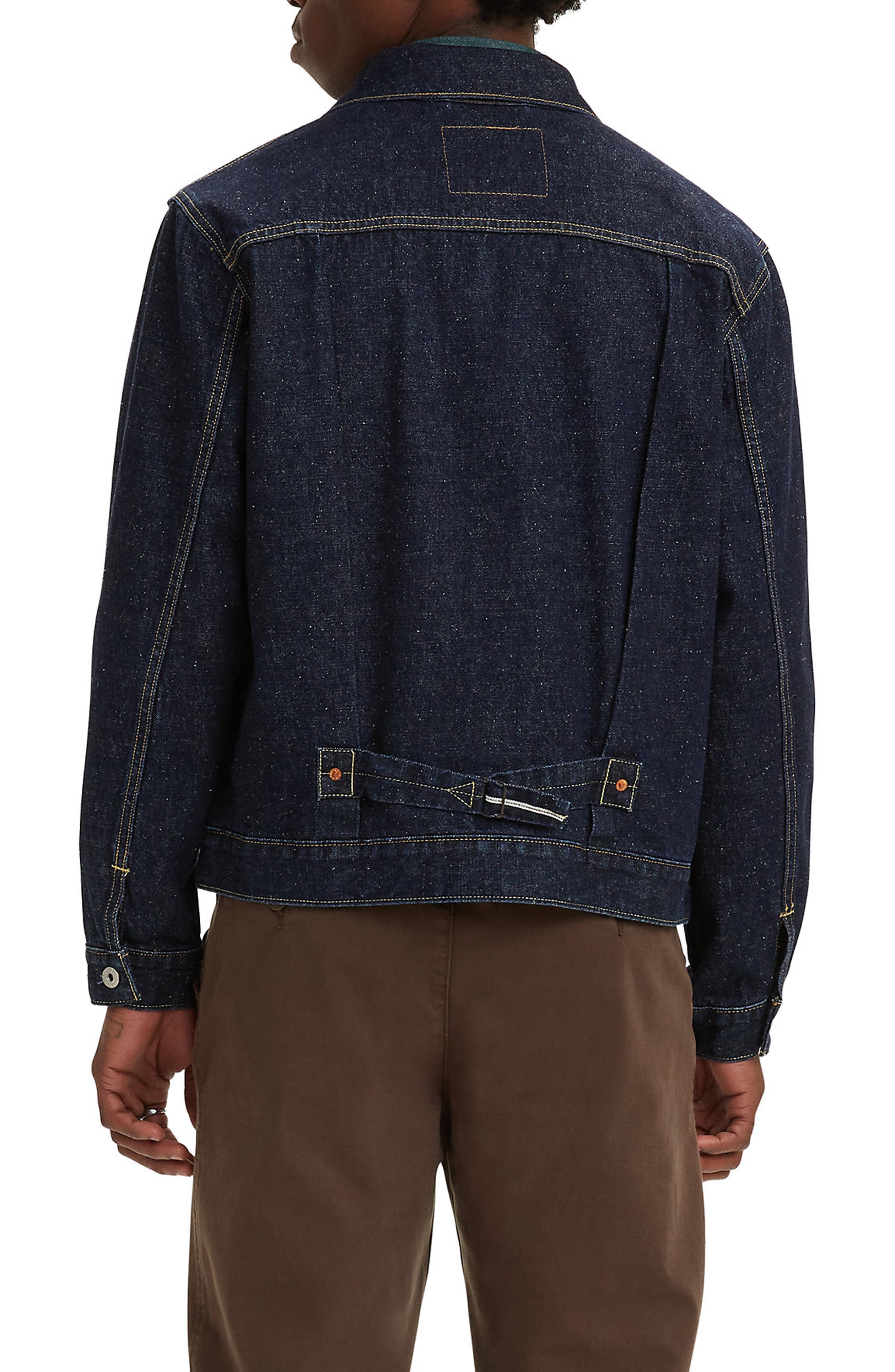 levi's Type 1 Denim Trucker Jacket in Roll Up Selvedge Trucker at Nordstrom - 2