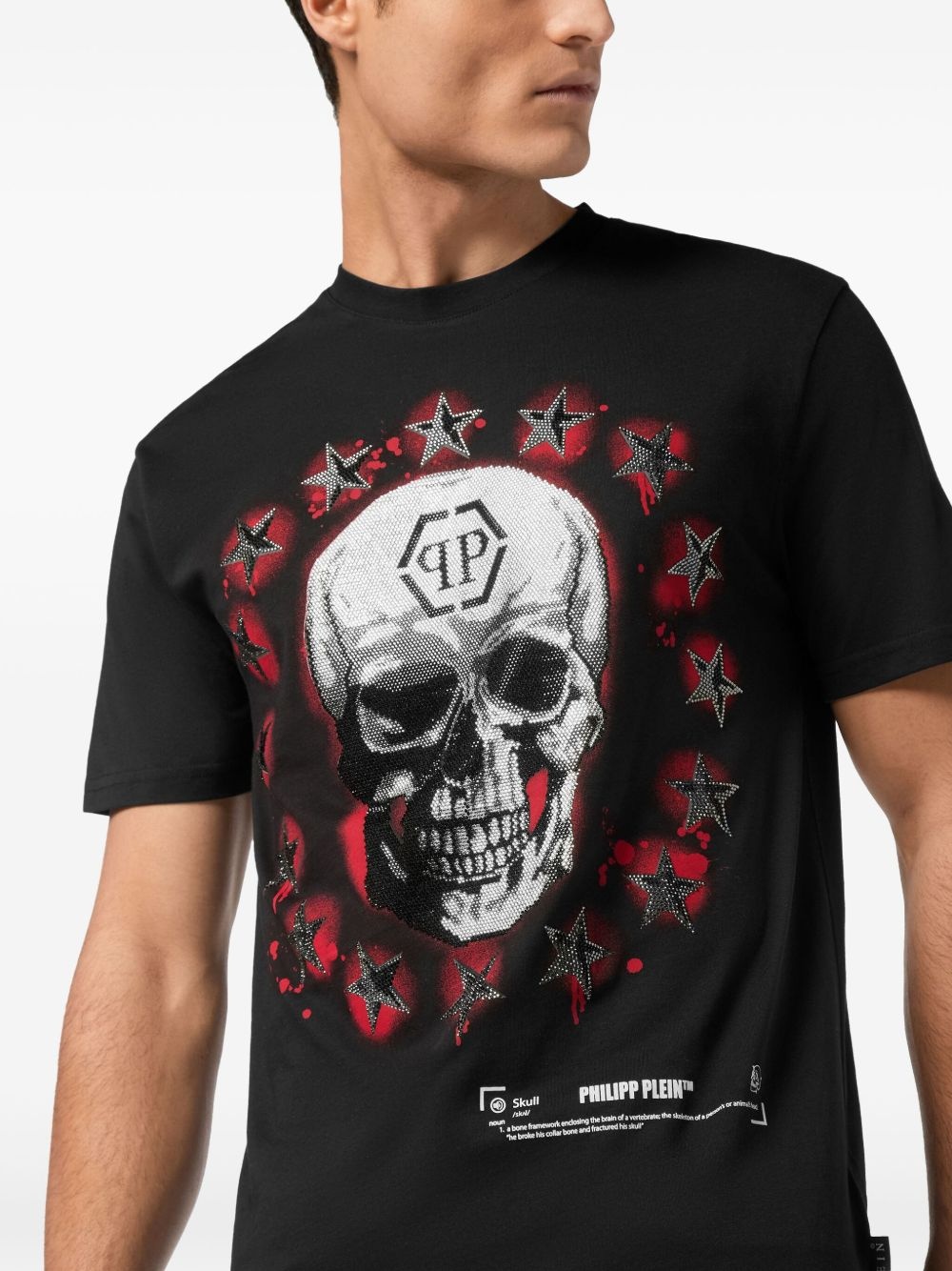 skull-print T-shirt - 5