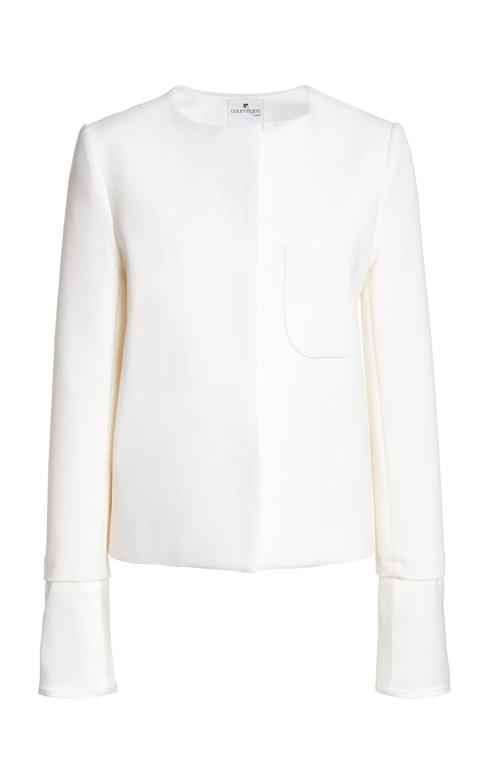 Tailored Satin Jacket - 1