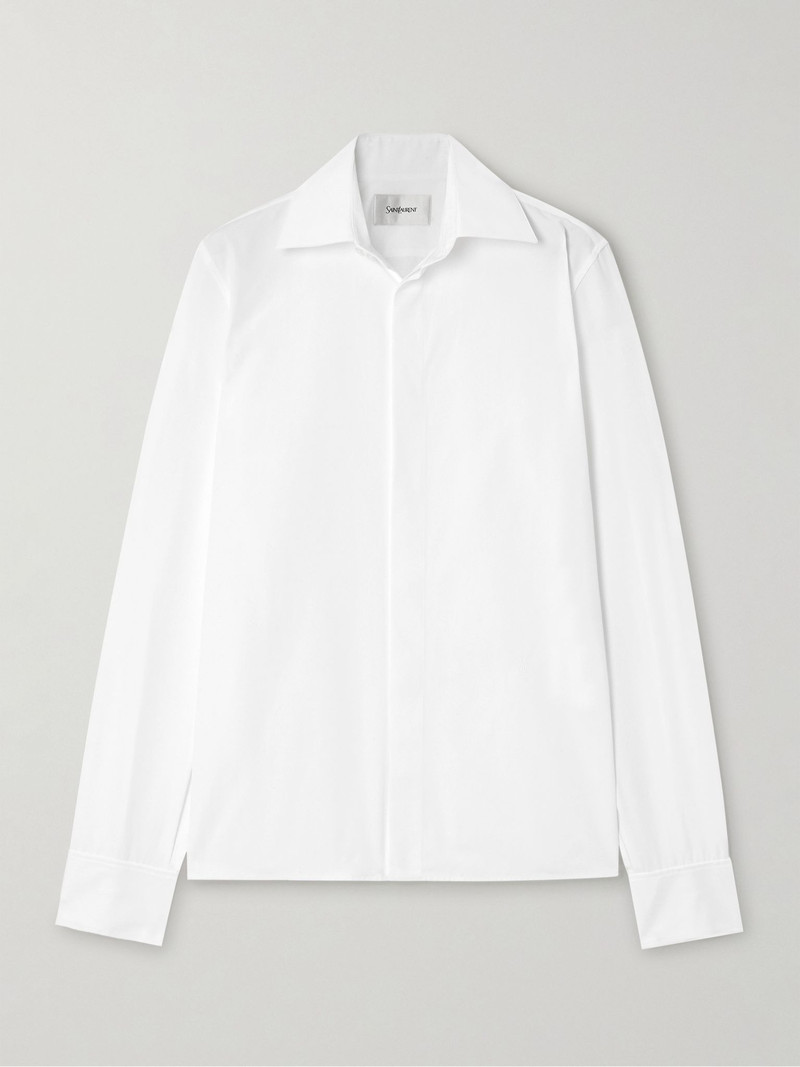 Cotton-poplin shirt White 1
