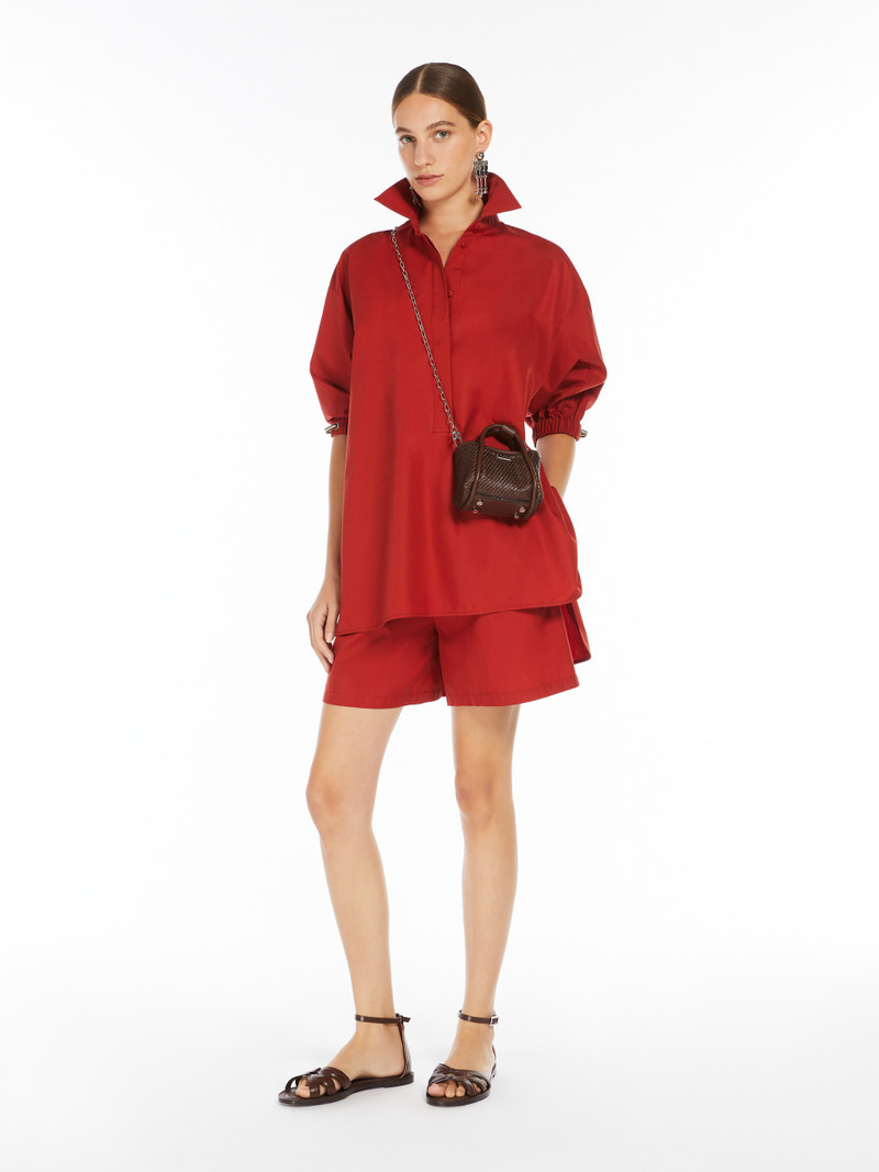 Max Mara TEANO Loose-fitting cotton shirt outlook