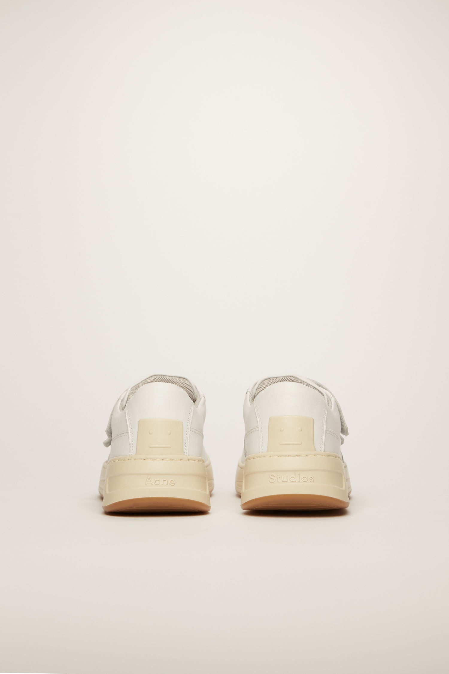 Velcro-strap sneakers white - 4