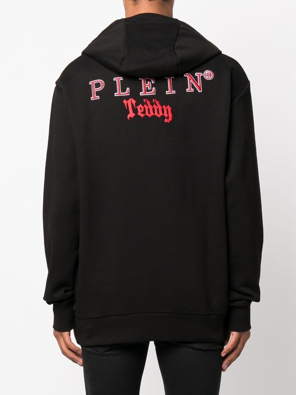 PHILIPP PLEIN Teddy Bear long sleeve hoodie REVERSIBLE