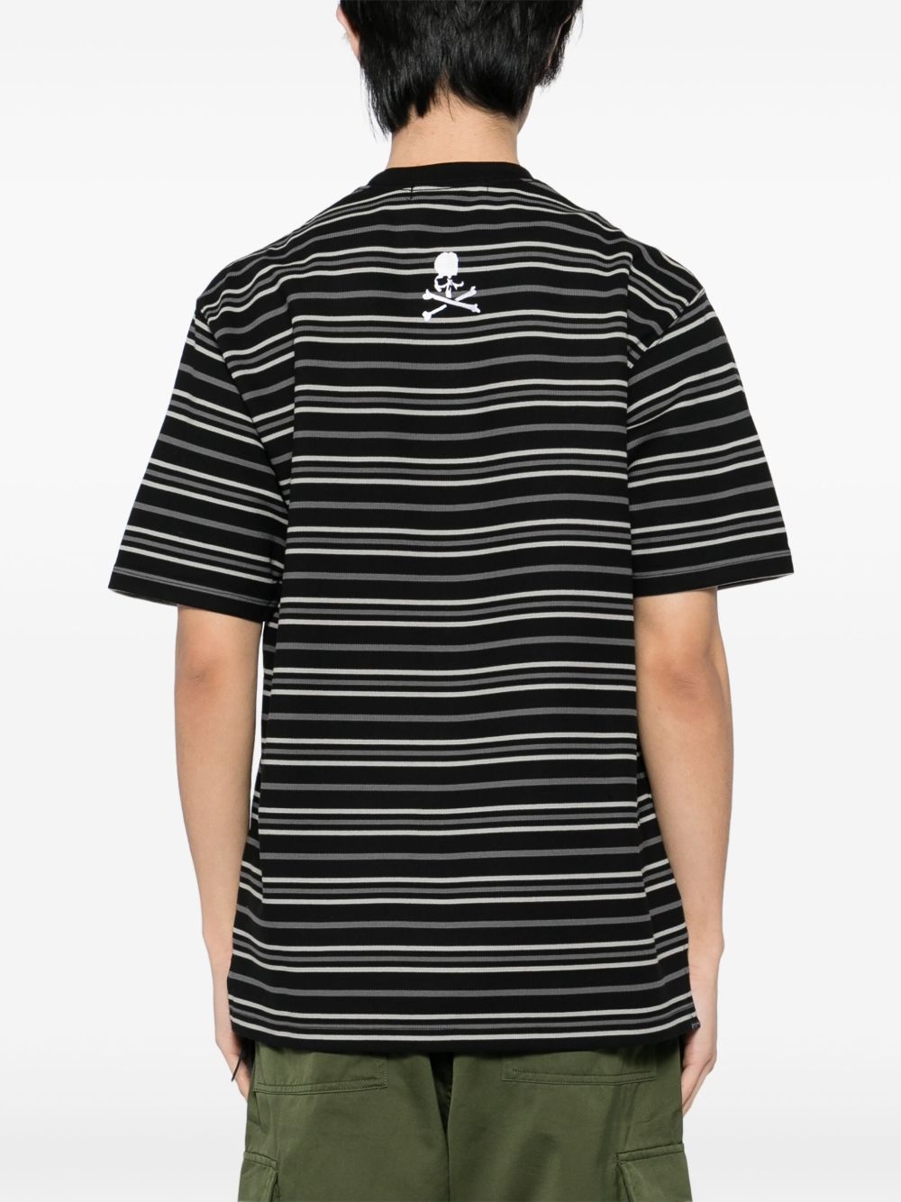striped T-shirt - 3