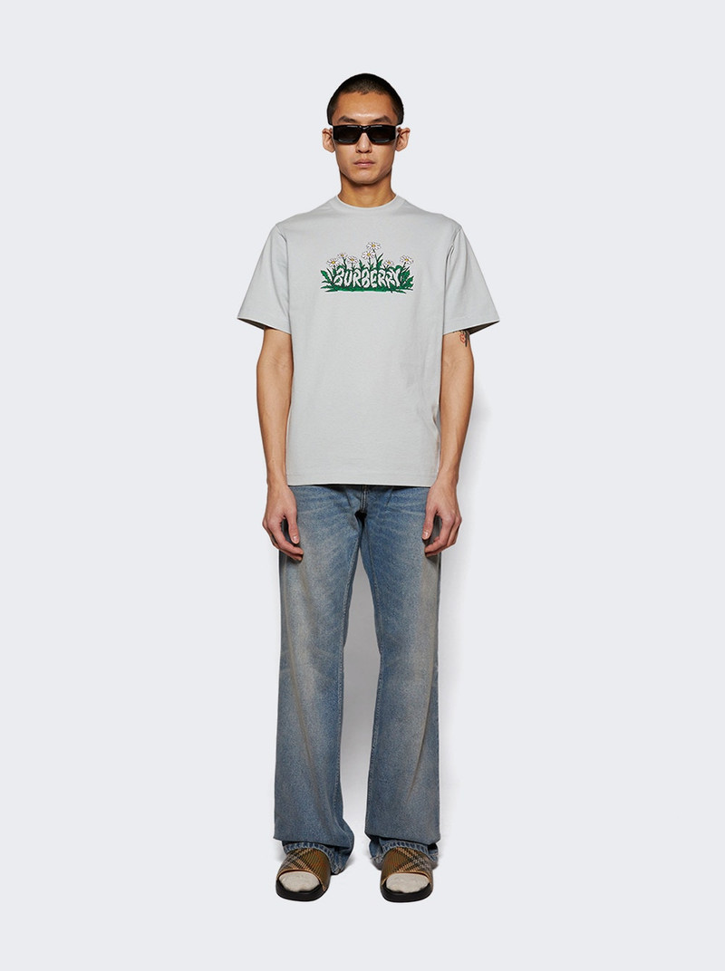 Burberry Daisy Logo T-shirt Winter Grey outlook