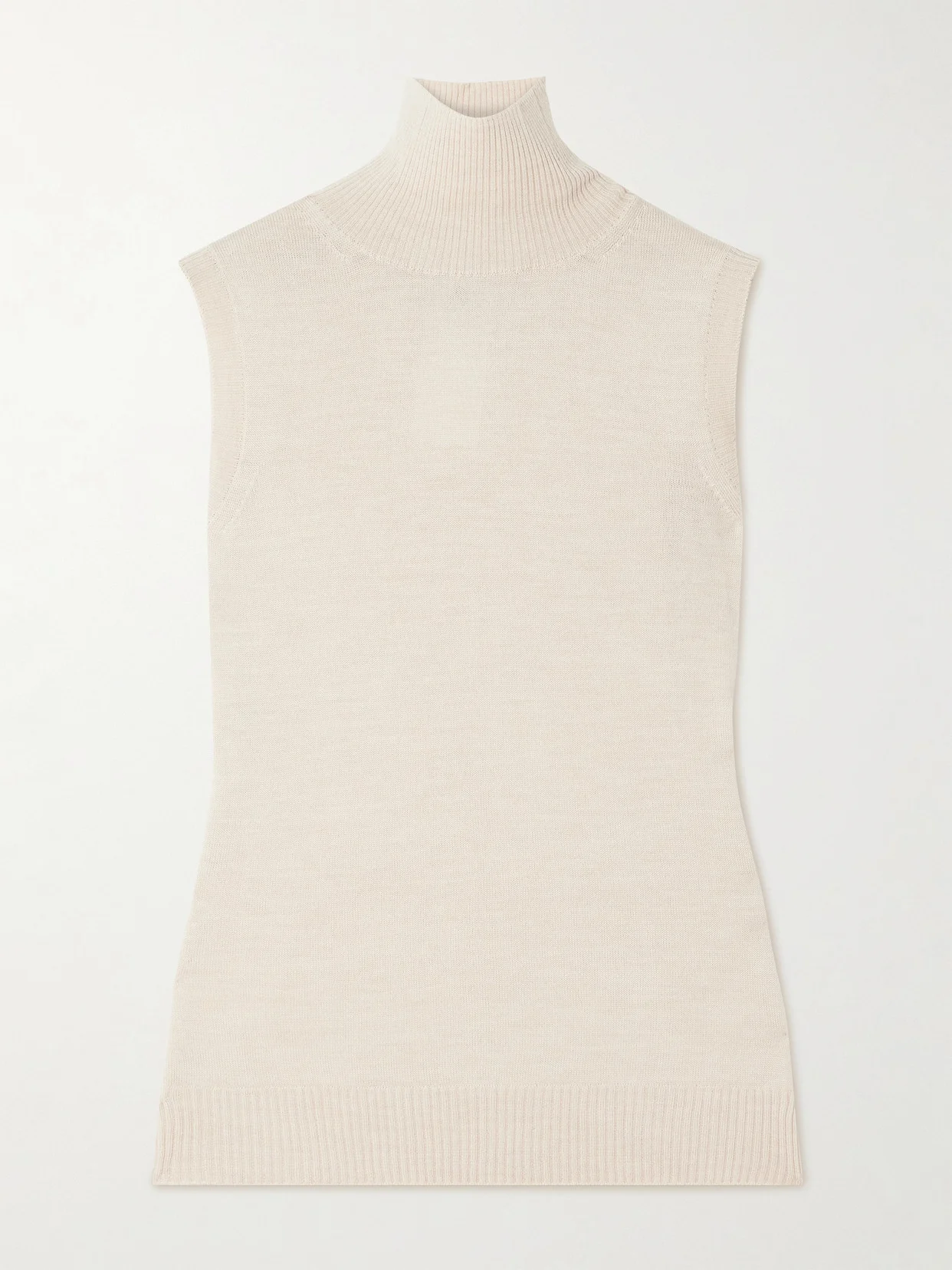 Vertigo Wool Turtleneck Tank - 1