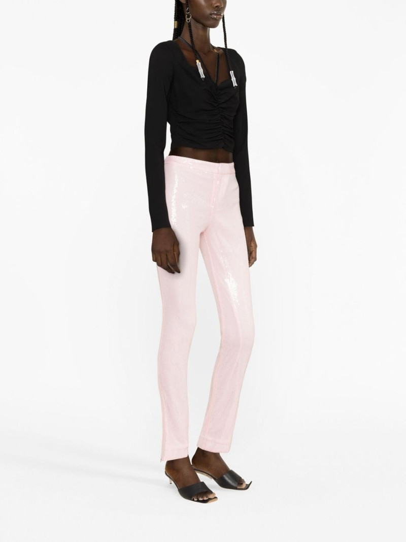 sequin-embellished trousers 3