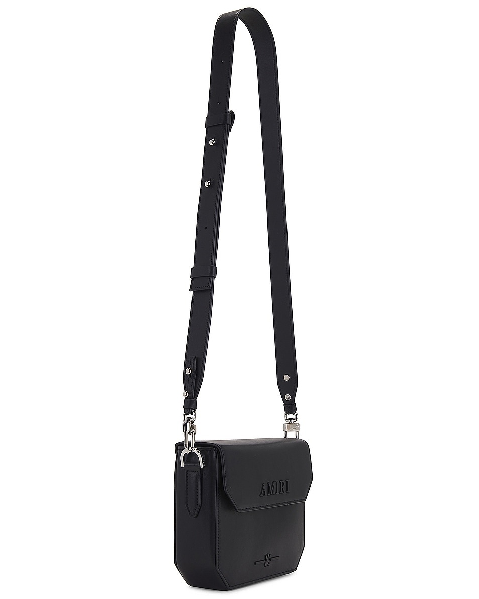 Nappa Leather Flap Crossbody Bag - 3