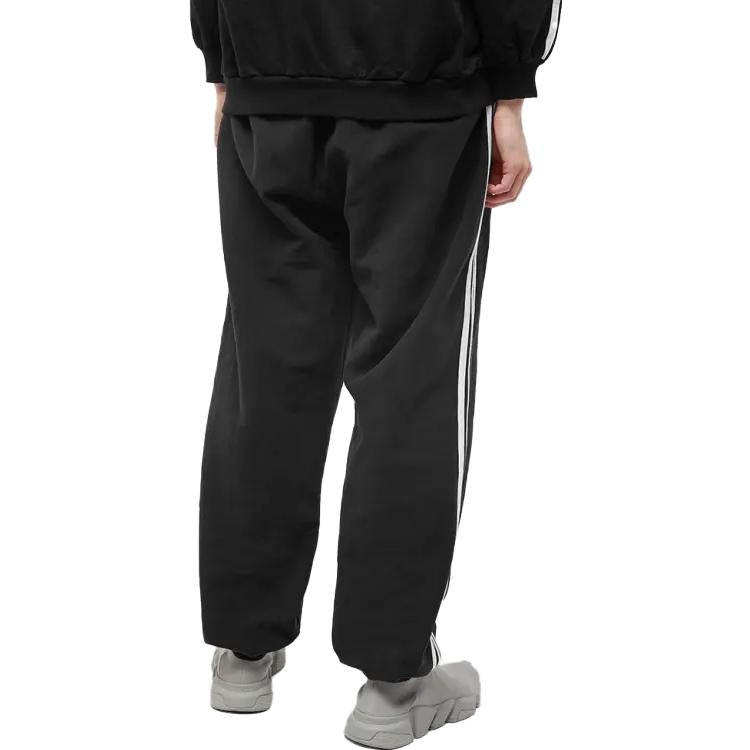 Balenciaga x adidas Sweatpants 'Black White' 723912TNVP11070 - 4