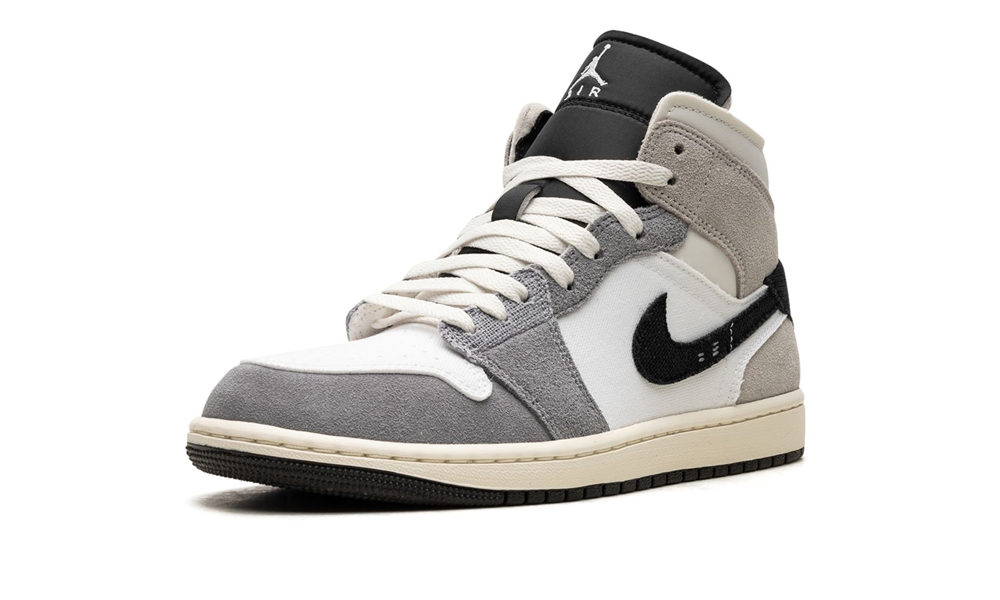 Air Jordan 1 Mid SE Craft "Cement Grey" - 4