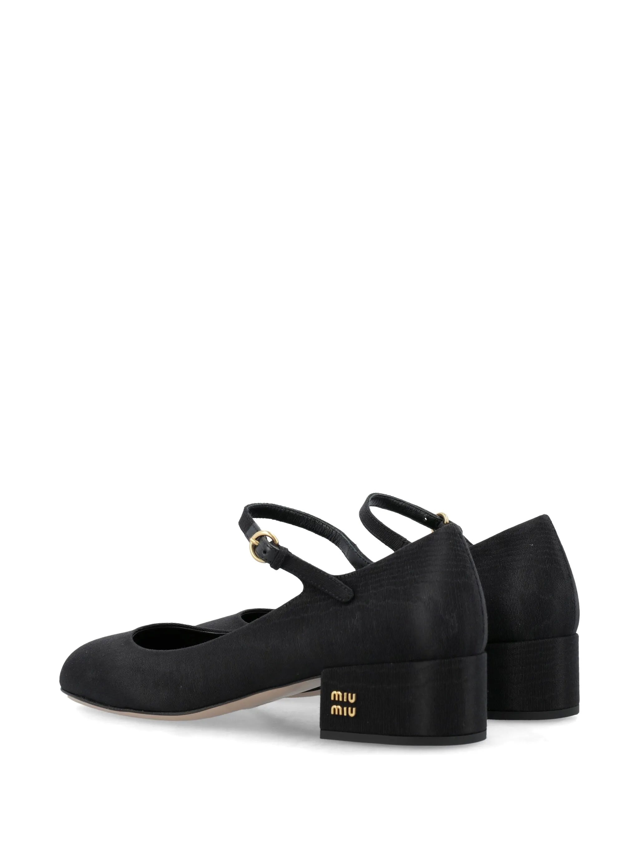 35mm Moiré Mary Janes Shoes - 3