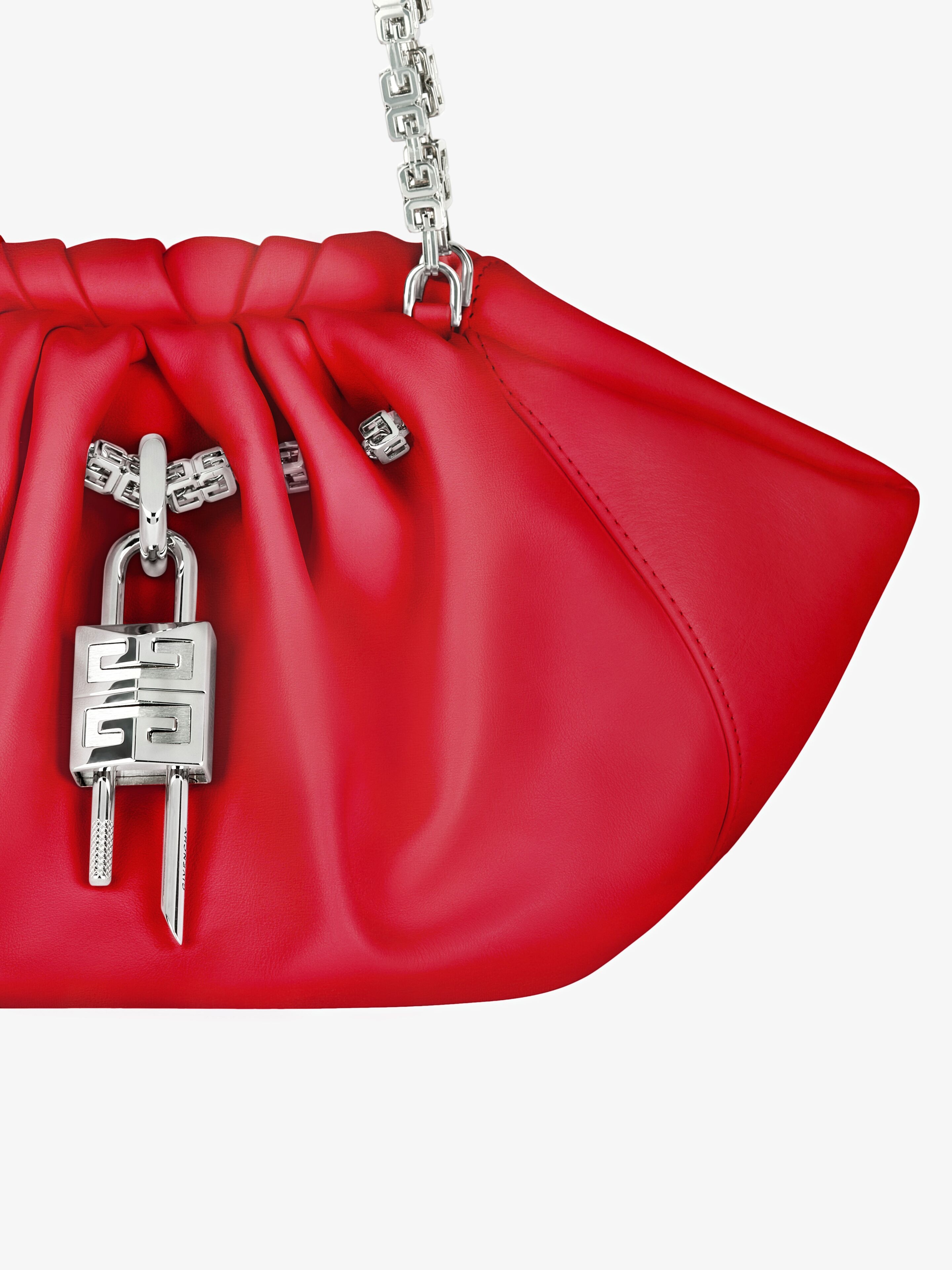 SMALL KENNY BAG IN SMOOTH LEATHER - 6