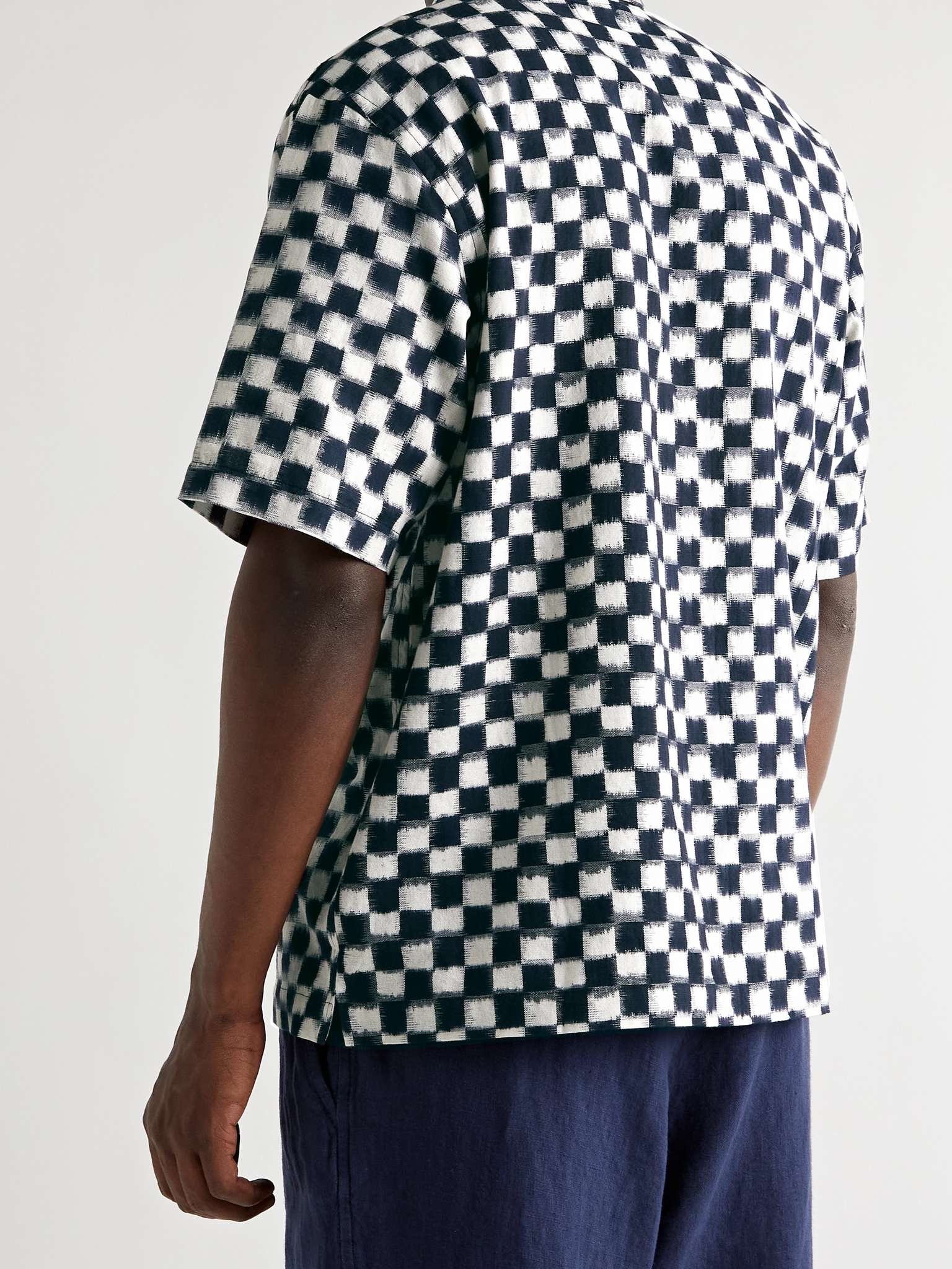 Checked Cotton Shirt - 4