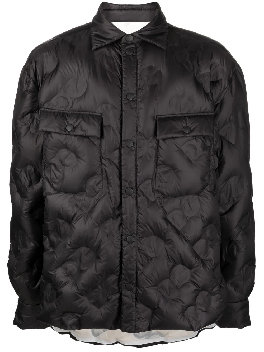 padded fitted jacket - 1