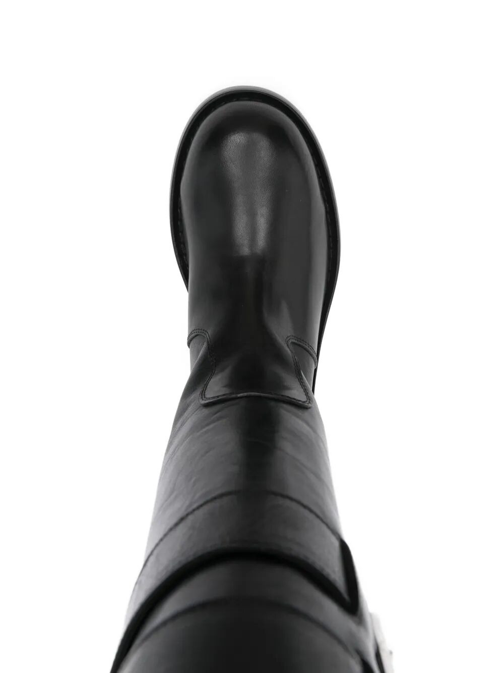 Ann Demeulemeester Women "Osmo" Rounded Boots With Belts - 3