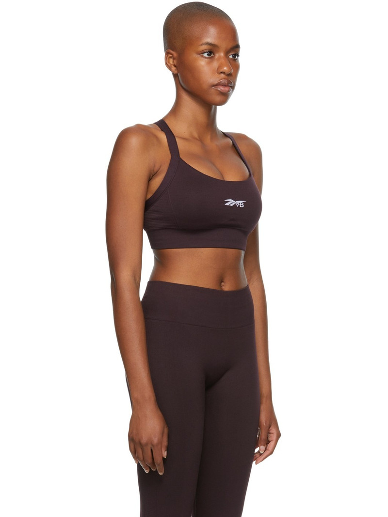 Purple Seamless Sports Bra 2