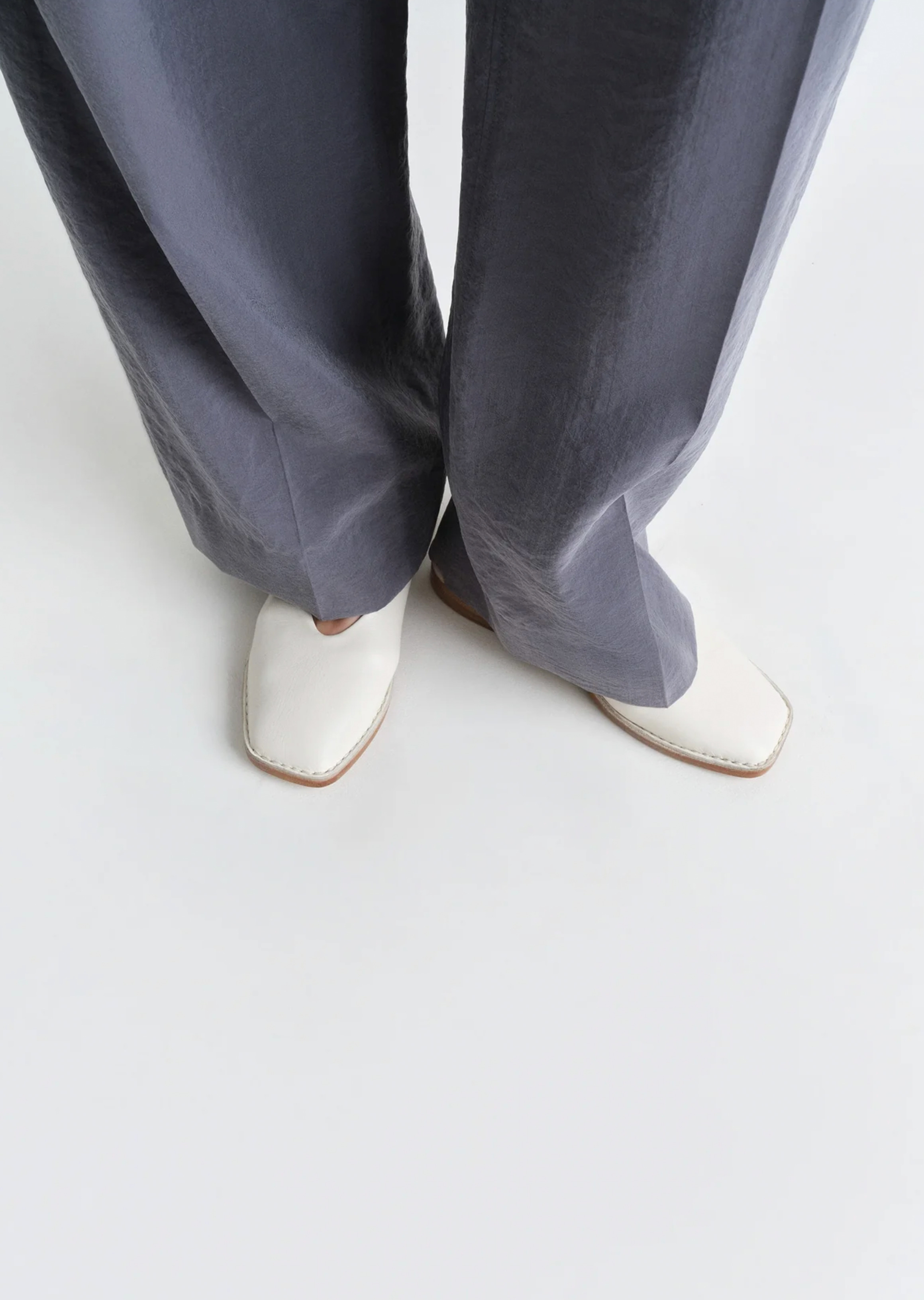 Ballerina Shoes — White - 5