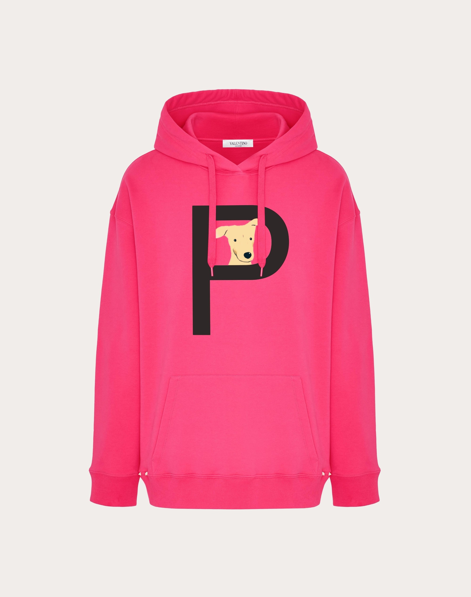 VALENTINO GARAVANI ROCKSTUD PET CUSTOMISABLE UNISEX HOODED SWEATSHIRT - 1